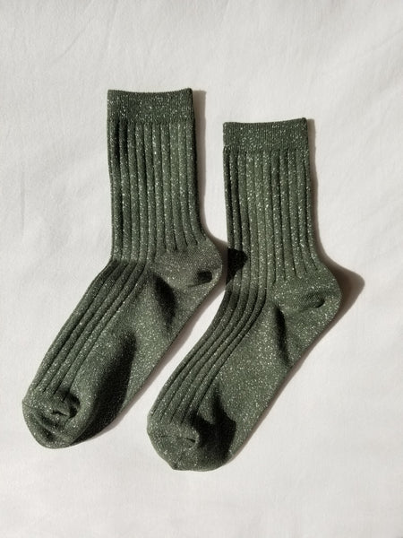 Her Socks – Pine Glitter