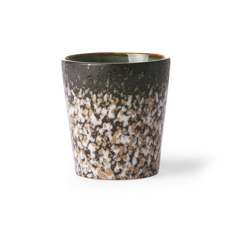 HKliving 70s ceramics - coffee mug - mud